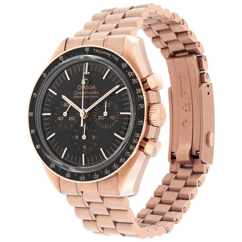 omega speedmaster rosegold|omega speedmaster retail price.